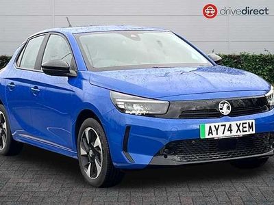Used Vauxhall Corsa-e Design Edition 100 kW (136 HP) 2024 Blue Hatchback