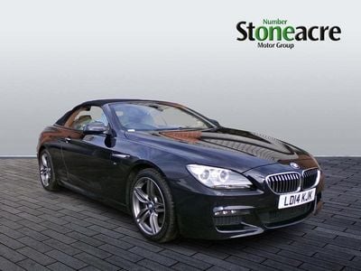 Used BMW 640 Cabriolet M Sport 2014 Black Cabriolet