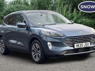 Used Ford Kuga Titanium 120 HP (88 kW) 2020 Blue SUV