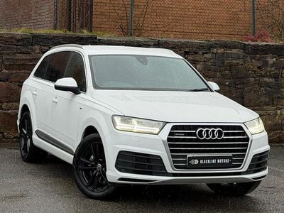 Used Audi Q7 S-Line 218 HP (160 kW) 2016 White SUV