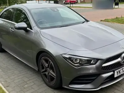 Begagnad Mercedes CLA220 AMG line 190 HK (139 kW) 2022 Grå Sedan