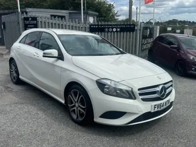 Used Mercedes A200 2014 White Hatchback