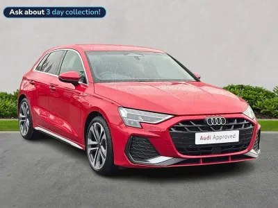 Used Audi A3 S-Line 147 HP (108 kW) 2025 Red Hatchback