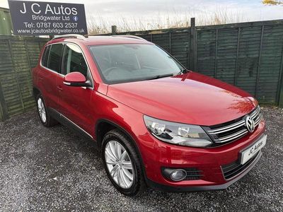 Red Used 2015 VW Tiguan Edition SUV | £8,695 (Fair price)