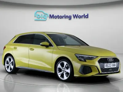 Used Audi A3 e-tron S-Line 2023 Yellow Hatchback