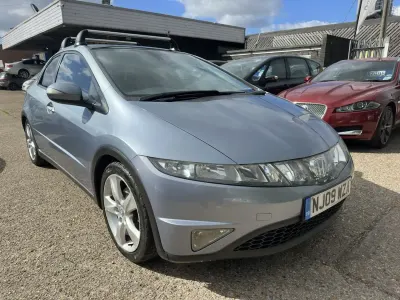 Używany Honda Civic ES 140 KM (102 kW) 2009 Niebieski Hatchback