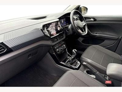 Used VW T-Cross Black Edition 110 HP (80 kW) 2022 Silver SUV