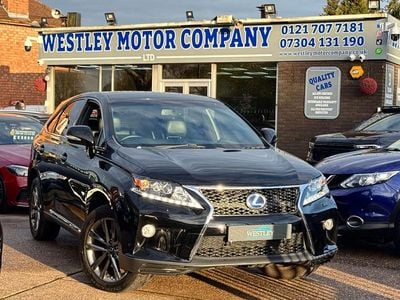Usado Lexus RX450h Sport Line 298 CV (219 kW) 2014 Negro SUV