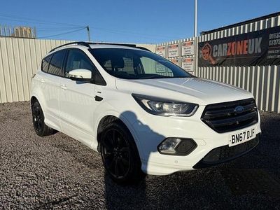 Used Ford Kuga ST-Line X 150 HP (110 kW) 2017 White SUV