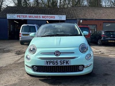 Used Fiat 500 Lounge 69 HP (50 kW) 2015 Green Hatchback