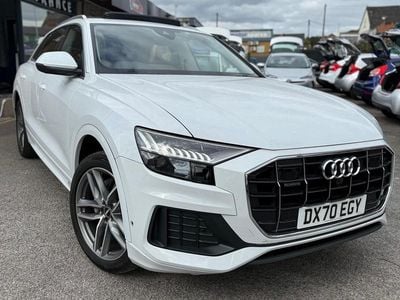 Used Audi Q8 S-Line 340 HP (250 kW) 2025 White SUV