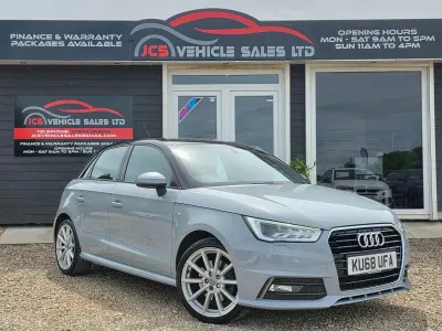 Used Audi A1 Sportback S-Line 125 HP (91 kW) 2018 Grey Hatchback