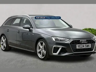 Used Audi A4 S-Line 200 HP (147 kW) 2024 Grey Estate