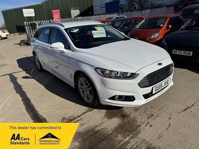 Used Ford Mondeo Titanium 160 HP (117 kW) 2015 White Estate