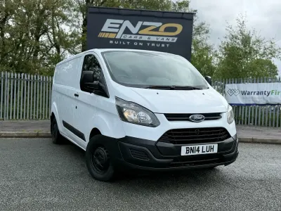 Used Ford Transit Custom 100 HP (73 kW) 2014 White Van