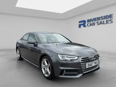 Used Audi A4 S-Line 150 HP (110 kW) 2017 Grey Sedan