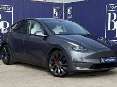 Używany Tesla Model Y Performance 313 kW (426 KM) 2024 Szary SUV