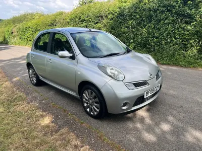 Used Nissan Micra Tekna 88 HP (64 kW) 2008 Silver Hatchback