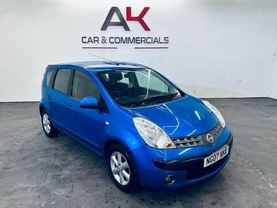 Used Nissan Note SE 87 HP (63 kW) 2007 Blue Hatchback