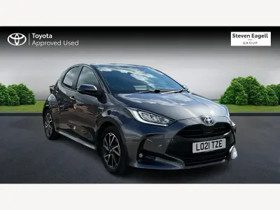Used Toyota Yaris Hybrid Design 2021 Grey Hatchback