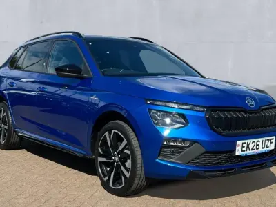 Used Skoda Kamiq Monte Carlo 150 HP (110 kW) 2026 Blue SUV