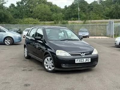 Used Vauxhall Corsa 2003 Black Hatchback