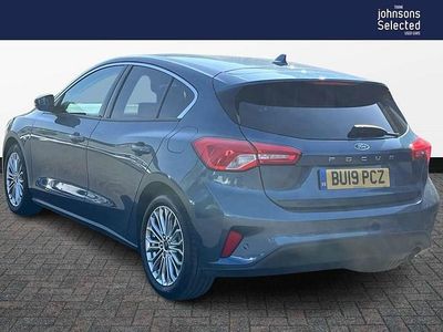 Used Ford Focus Titanium X 147 HP (108 kW) 2019 Blue Hatchback