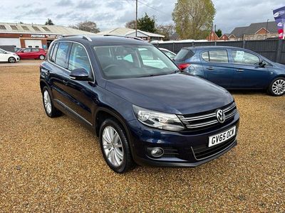 Used VW Tiguan Edition 150 HP (110 kW) 2016 Blue SUV