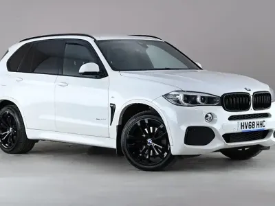 Used BMW X5 M Sport 313 HP (230 kW) 2018 White SUV