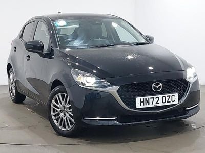 Begagnad Mazda 2 Inclusive 90 HK (66 kW) 2023 Svart Halvkombi