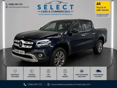 Used Mercedes X250 190 HP (139 kW) 2019 Blue Pickup