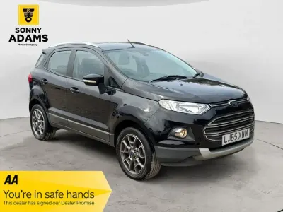 Used Ford Ecosport Titanium 125 HP (91 kW) 2015 Black SUV