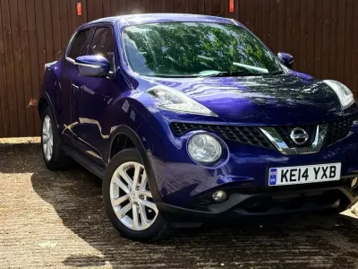 Used Nissan Juke Acenta Premium 110 HP (80 kW) 2014 Blue SUV