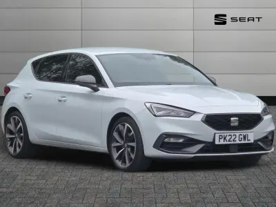 Second-hand Seat Leon FR Sport 128 CP (94 kW) 2022 Alb Hatchback