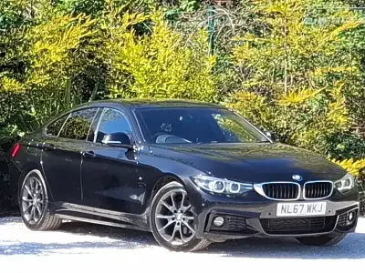 Usado BMW 420 M Sport 190 CV (139 kW) 2017 Negro Coupe