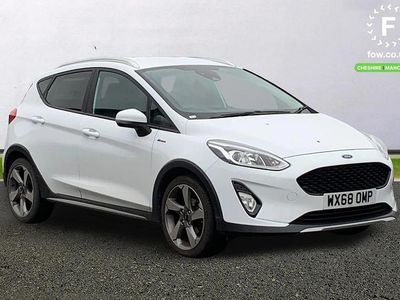 Used Ford Fiesta Active 125 HP (91 kW) 2018 White Hatchback