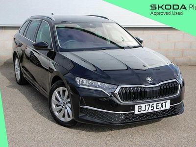 Begagnad Skoda Octavia SE L 150 HK (110 kW) 2025 Svart Kombi