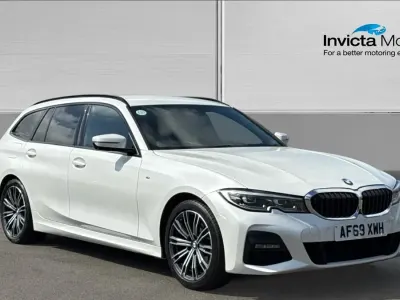 Used BMW 320 Comfort Edition 190 HP (139 kW) 2019 Alpine white gloss Estate