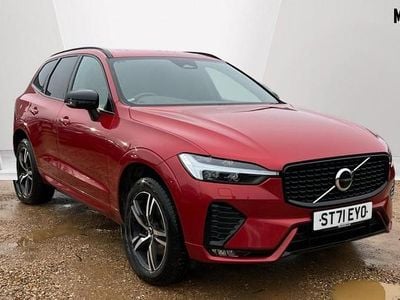Used Volvo XC60 R-Design 197 HP (144 kW) 2021 Fusion red SUV