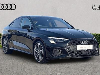Begagnad Audi A3 Comfort 150 HK (110 kW) 2023 Svart Sedan