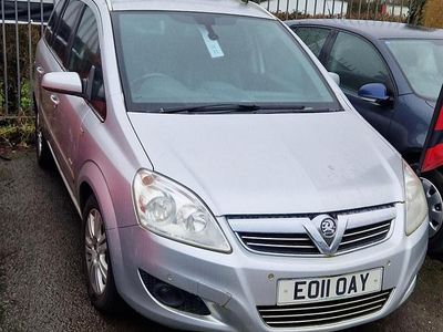 Used Vauxhall Zafira Design Edition 2011 Silver MPV