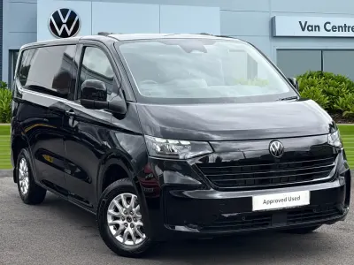 Used VW T7 Pro 150 HP (110 kW) 2025 Black Van