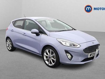 Used Ford Fiesta Titanium X 155 HP (114 kW) 2021 Blue Hatchback