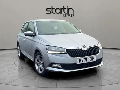 Used Skoda Fabia SE L 94 HP (69 kW) 2021 Silver Hatchback