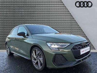 Used Audi A3 Black Edition 150 HP (110 kW) 2025 Green Hatchback