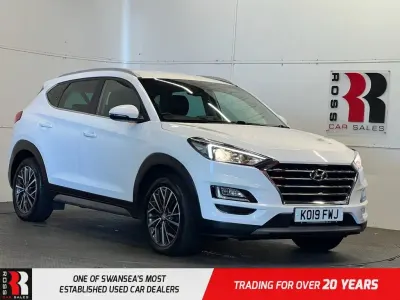 Used Hyundai Tucson Premium 177 HP (130 kW) 2019 White SUV