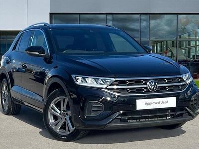 Black Used 2025 VW T-Roc R-line SUV | £25,823 (Fair price)