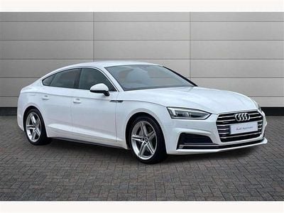 Glacier white Used 2018 Audi A5 S-Line Coupe | £18,799 (A bit pricey)