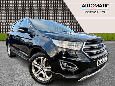 Black Used 2016 Ford Edge Titanium SUV | £9,390 (Good price)
