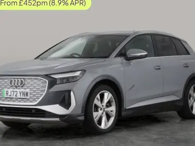 Używany Audi Q4 e-tron S-Line 219 kW (299 KM) 2022 Szary SUV
